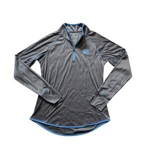 CAROLINA UNC CHAPEL HILL COLOSSEUM lightweight performance pull over 1/4 zip LG